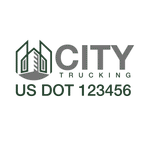  Company-Truck-city-building-DECAL-USDOT-design