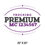  Company-Truck-vintage-script-classic-DECAL-USDOT-design