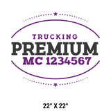  Company-Truck-vintage-script-classic-DECAL-USDOT-design