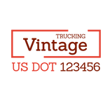  Company-Truck-vintage-script-classic-DECAL-USDOT-design