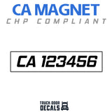 ca number magnet