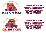 Custom Order for Clinton Transportation 2