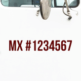 mx number