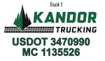 Custom Order for Kandor Trucking